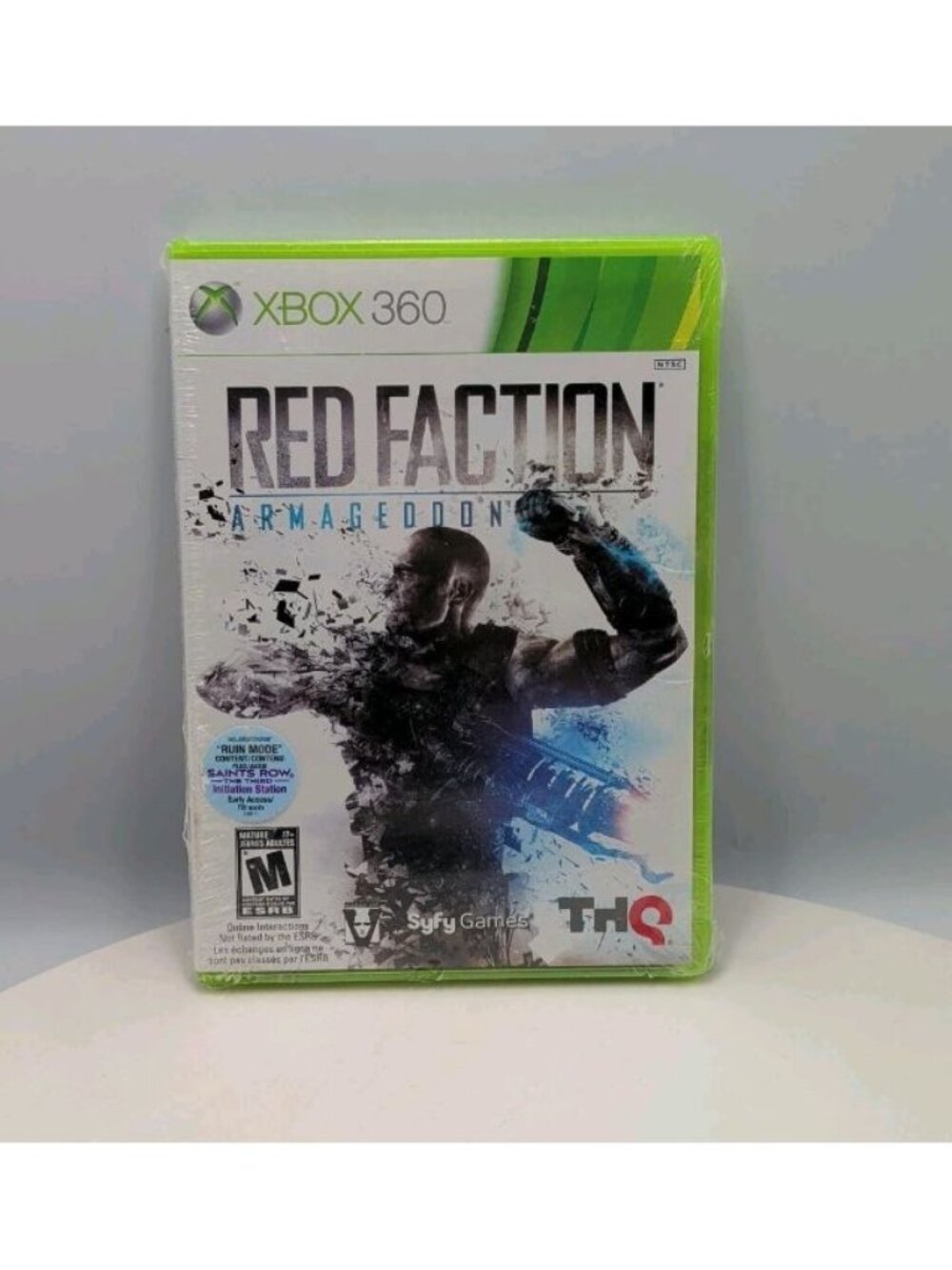 NEW SEALED XBOX 360 Red Faction Armageddon Video Game THQ M Shooter NWT HTF MINT